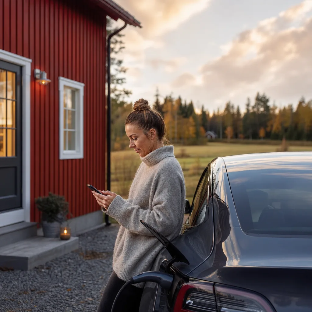 BMW X1 — kompakt SUV med laddport
