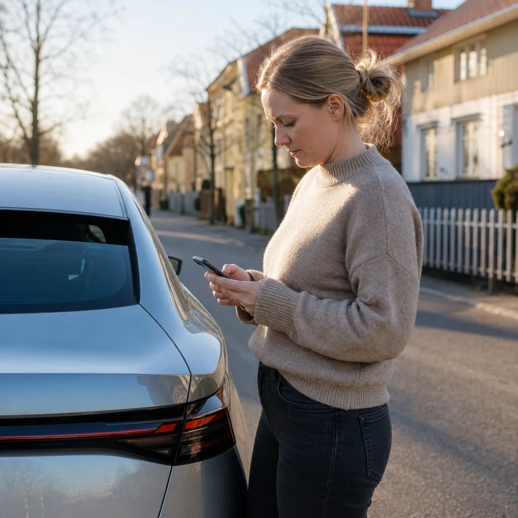 Skadeanmälan på mobiltelefon i hemmiljö