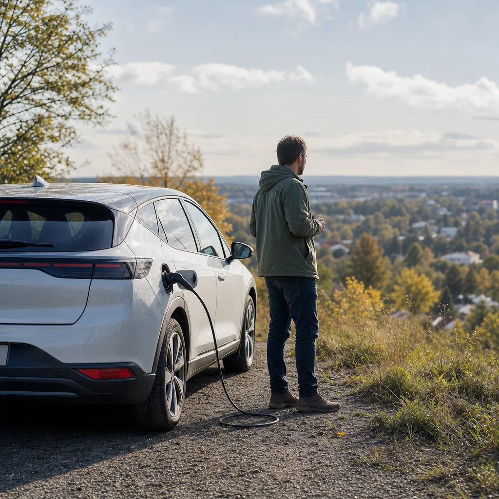 Mercedes EQB — el-SUV med plats för 7
