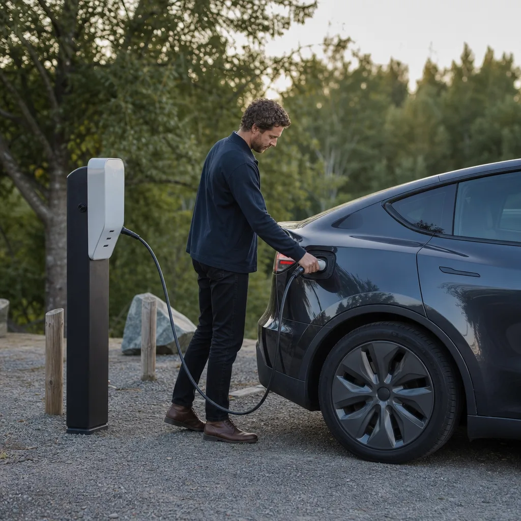 Tesla Model Y — mid-segment elbils-SUV