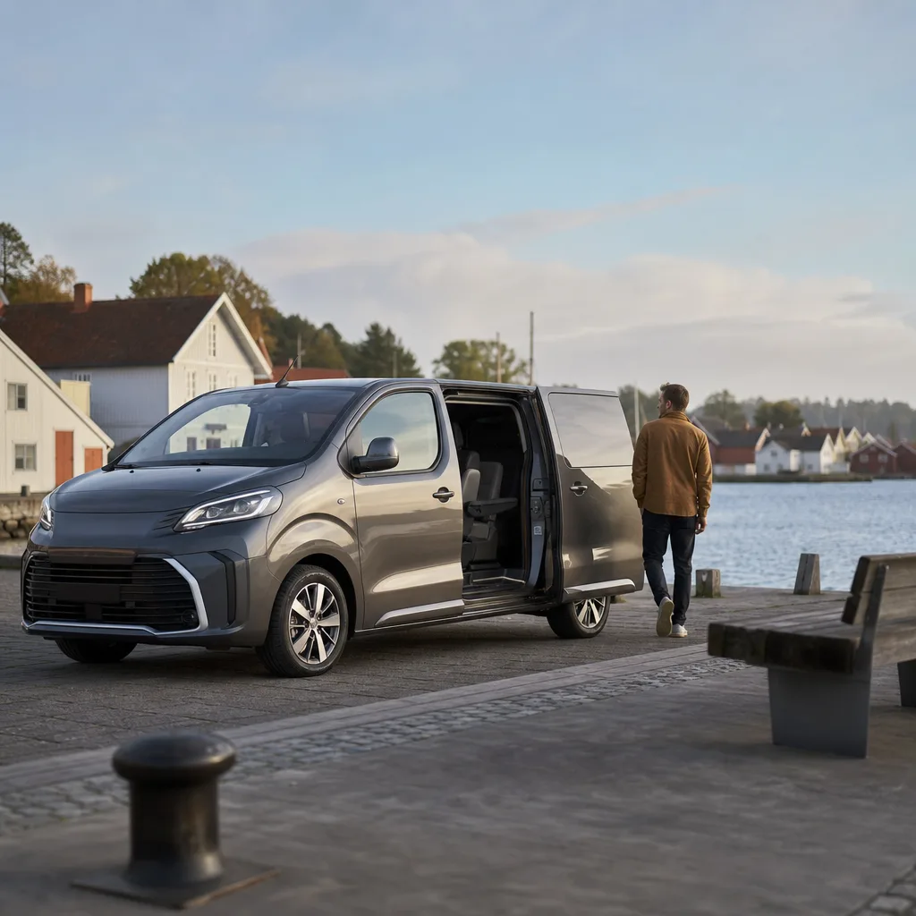 Toyota Proace Verso Electric — stor familje-minibuss